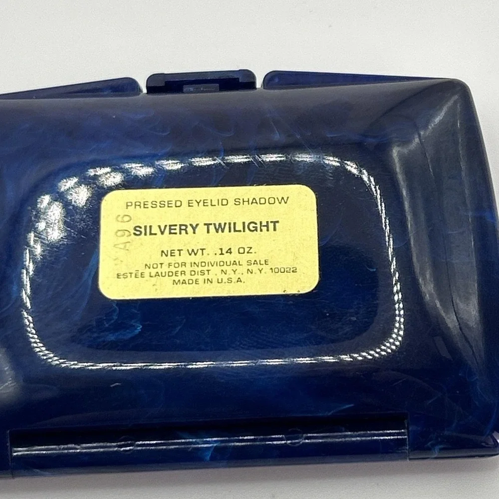 Estee Lauder Silvery Twilight Pressed Eyelid Shadow .14 Oz Made In Usa Vintage